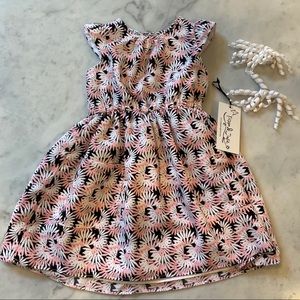 3T NWT Pippa & Julie dress + hair bows